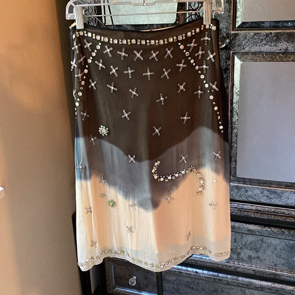 Gorgeous Rhinestone Studded Skirt